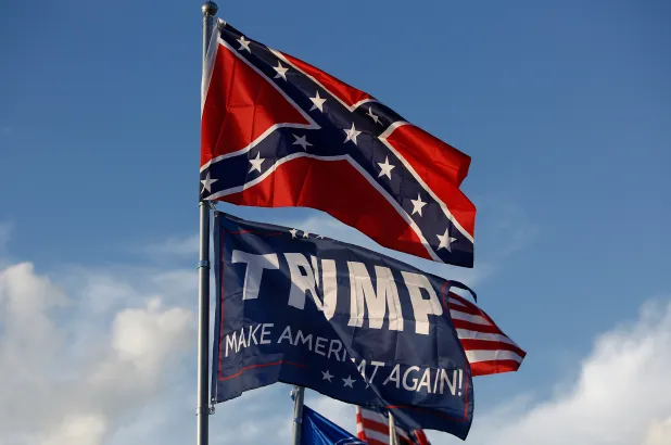 Mixed loyalty among MAGA- Confederacy above MAGA above America?